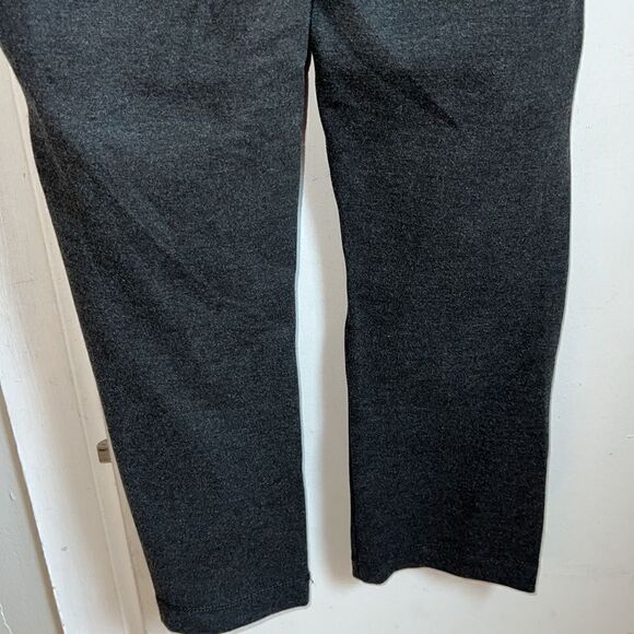 BETABRAND Charcoal Cropped Classic Dress Pant Yoga Pants-S - Picture 7 of 9